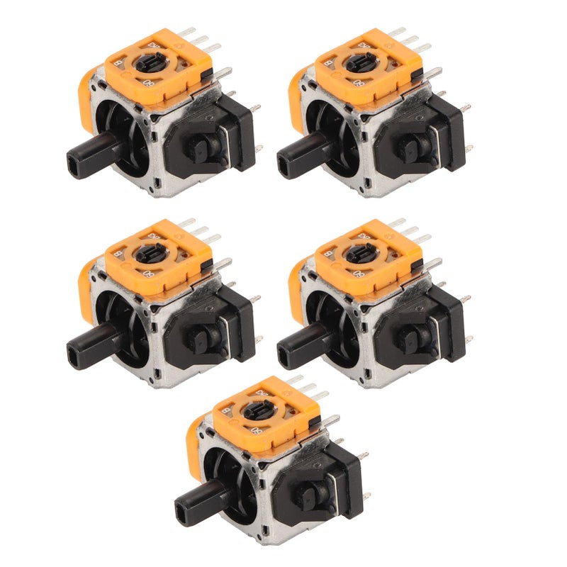 5Pcs 3D Analog Joystick Sensor Module Controller Sticks Replacement Repair Parts - Image 2