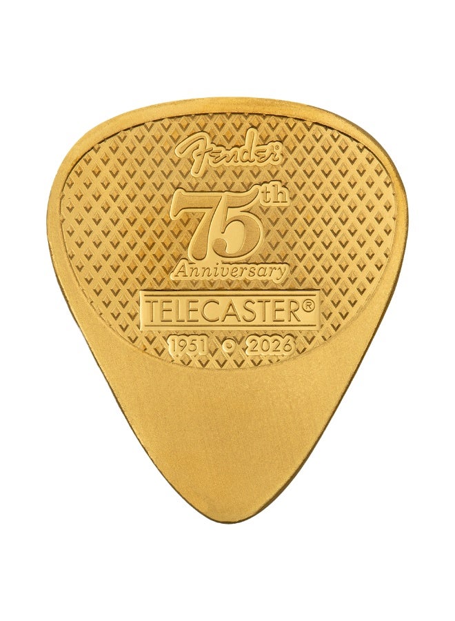 2026 PAMP 75 th Anniversary Fender Tlecaster coin 5 gm 999.9 Gold Coin - Image 2