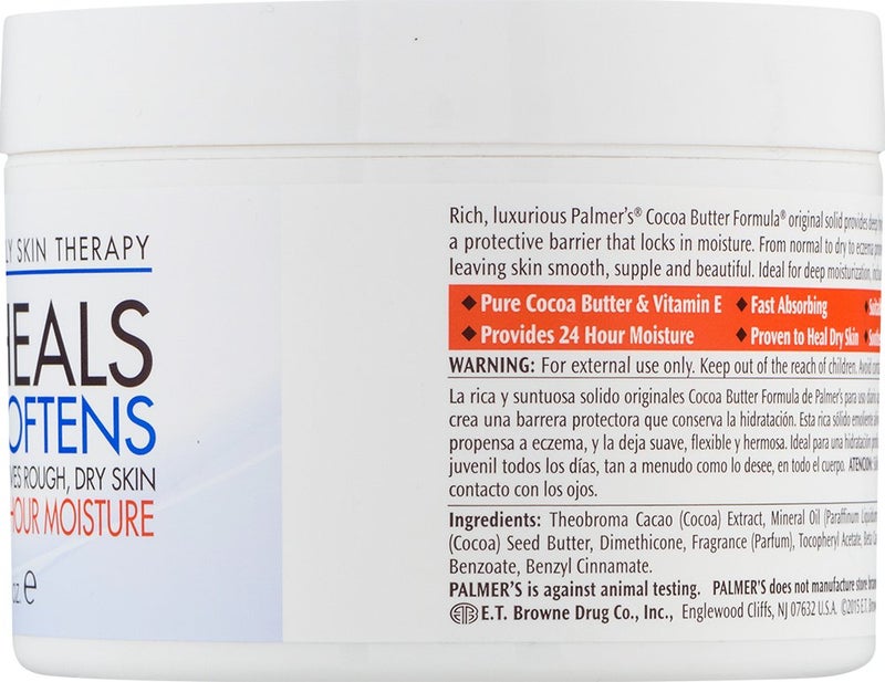 Palmer's Cocoa Butter Formula Daily Skin Therapy, Solid Formula, 7.25 Ounces (Pack of 12) - Image 2