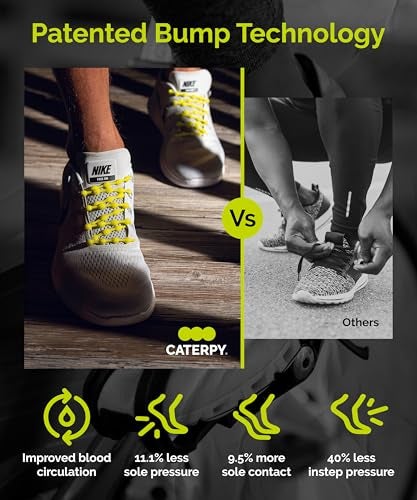 Caterpy RUN - Ultimate No Tie Shoelaces for Adults & Kids - Versatile & Easy-to-Use Shoe Laces - Citrus Orange, Standard, Single Pack - Image 4