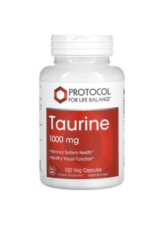 Protocol For Life Balance Protocol for Life Balance, Taurine, 1,000 mg, 100 Veg Capsules  - Image 1
