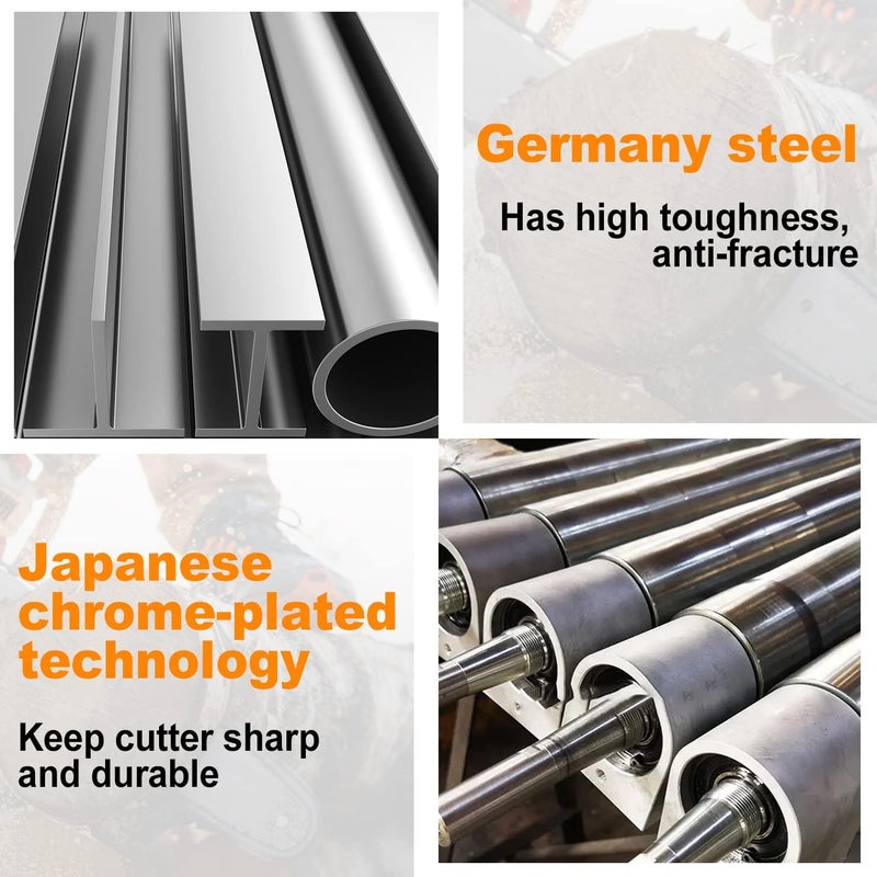 SUNGATOR 3-Pack 8 Inch Chainsaw Chain SG-S33, 3/8" LP Pitch - .050" Gauge - 33 Drive Links Compatible with Chicago, Earthwise, Greenworks and More - Image 3