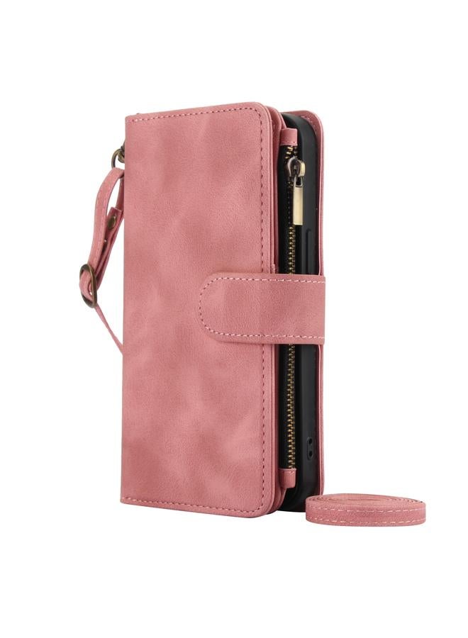 اس-توب جراب لهاتف iPhone 13 Pro Dream 9 - جراب هاتف جلدي مزود بسحاب للبطاقات بتقنية RFID مع حبل قصير - Image 2