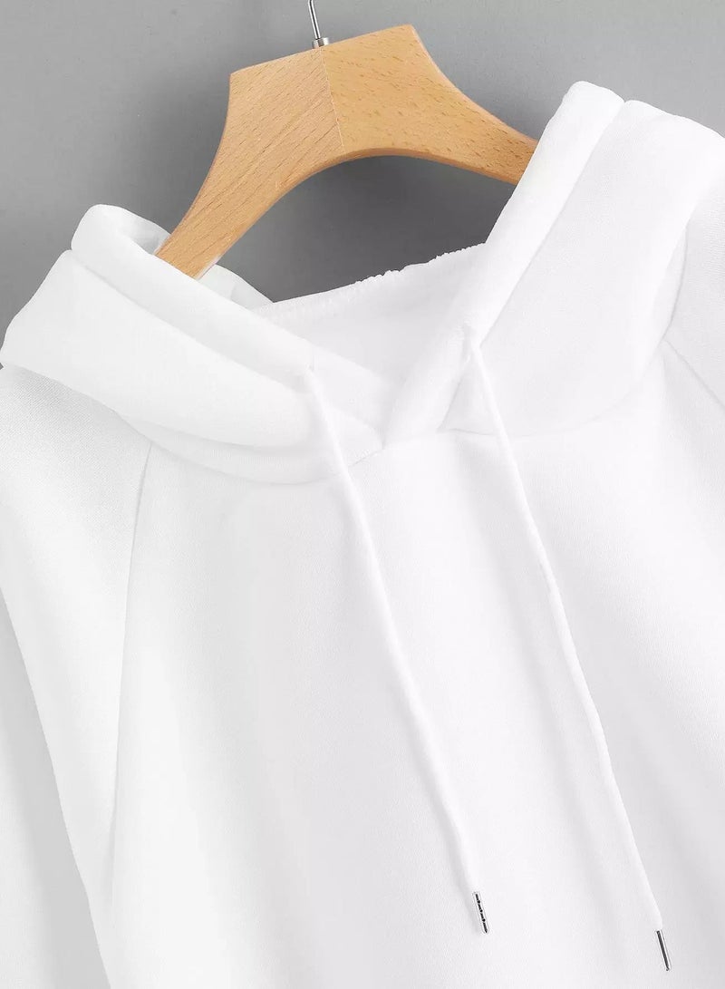 هودي بأكمام راجلان وربطة عنق - Image 3