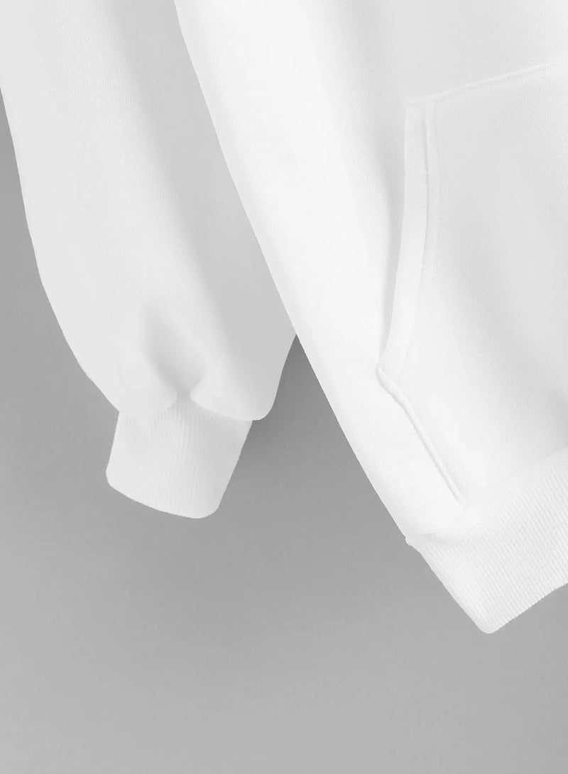 هودي بأكمام راجلان وربطة عنق - Image 4