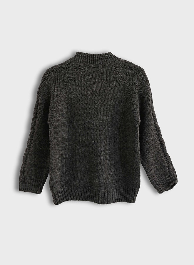 ريد سيركل بلوفر أطفال محبوك بسحاب - Image 2