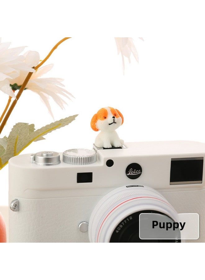 Cartoon Three-dimensional Doll Hot Boots For Canon Sony Fuji Micro SLR Universal Cute Dustproof Protective Cover-Color:Dogs-Puppies - Image 1