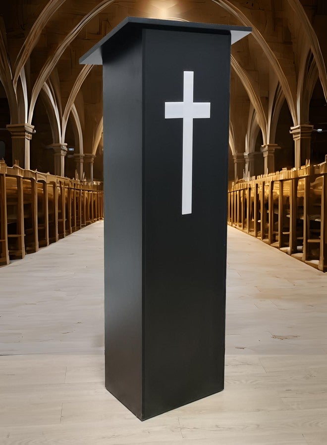 FixtureDisplays® 8.3 X 15.9" White Cross, 3 Piece Acrylic Constructions, with Doublesided Tape, Christian White Acrylic Plexiglass 1803-Cross-NPF - Image 4