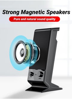 SADA Computer Speaker  Compact and Delicate Laptop Speakers with Volume Control and 3.5 Mm Audio Plug, USB-Powered Desktop Speaker Suitable for PC Monitor, Tablets and Cellphone  - Image 5