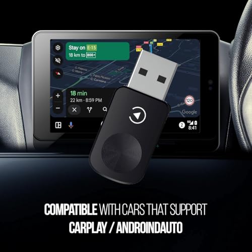 Pronod Wireless Carplay Adapter Revv Edition | Android Auto Wireless Adapter with USB A & USB C Support| Auto Connect & Stable Performance | OEM Control Compatible | 12 Months Warranty- Plug & Play - Image 4