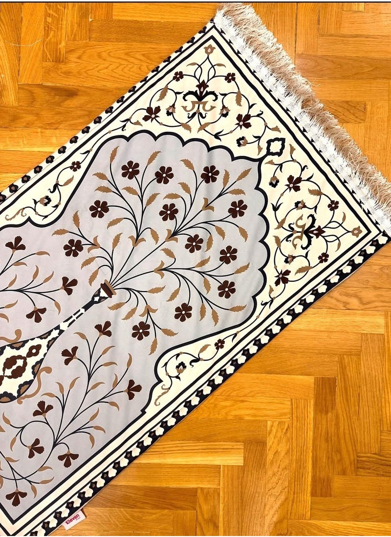 ماركة غير محددة - مصلية صلاة قطيفة متبطنة من اليفين جروب 70*110 سم - Image 1