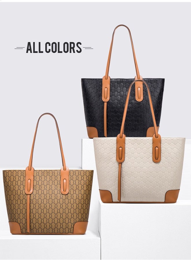 general New Fashionable Large Capacity Detachable Inner Bags Single Shoulder Tote Bag (4-Piece Set) - Image 5