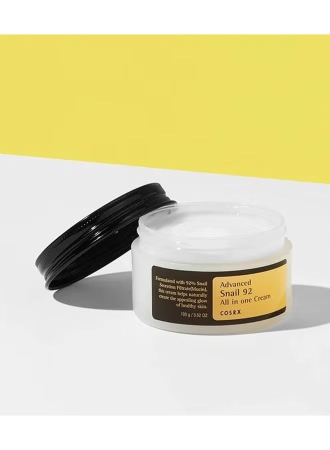 COSRX Official COSRX Advanced Snail 92 All In One Cream 100g - Korean Skincare | 92% Snail Mucin All-In-One Cream - Image 5