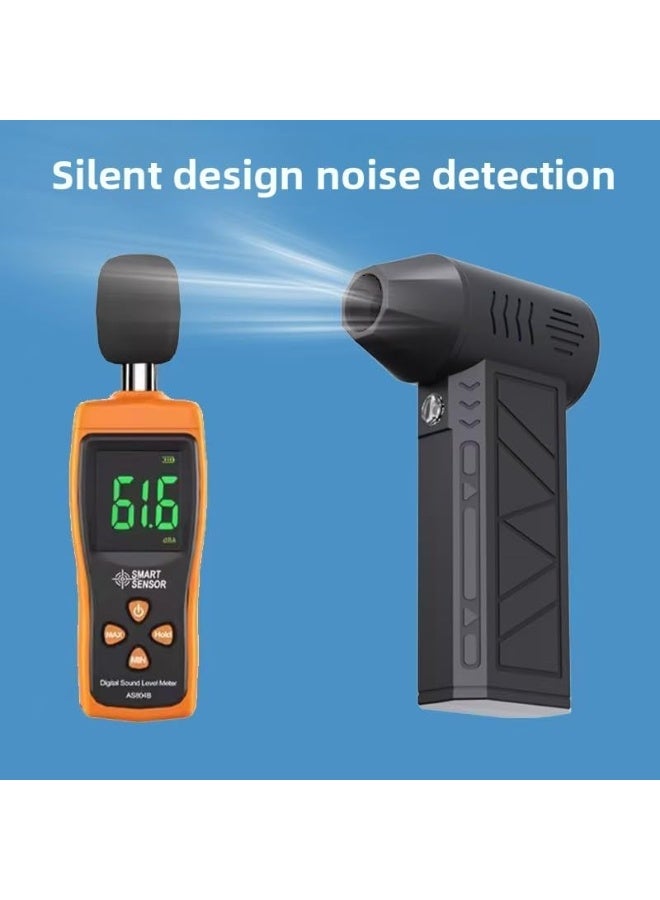 Arabest Cordless Handheld Powerful Blower, Electronic Air Blower, Cordless Leaf Blower, Air Blower Jet Fan LED Turbo Blower Turbo Violent Brushless Fan Outdoor Portable Mini Handheld Dryer - Image 4