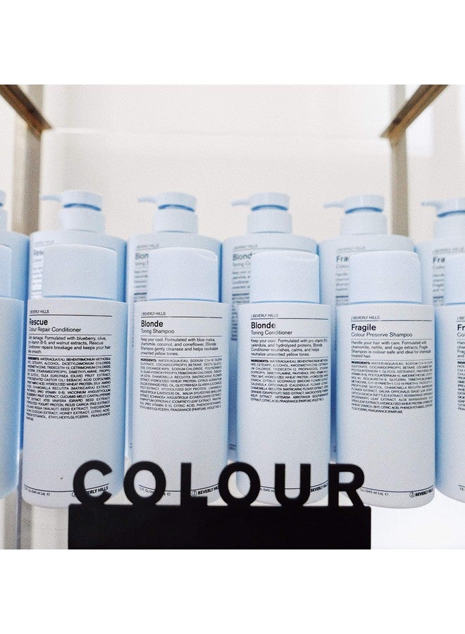 J Beverly Hills Blue Rescue Colour Repair Conditioner With Omega 3 Oil For Damaged Hair 12 Oz  - Image 5