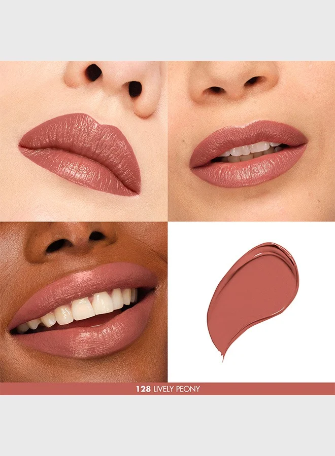 MAKE UP FOR EVER ROUGE ARTIST FOR EVER - SATIN - 128 - LIVELY PEONY