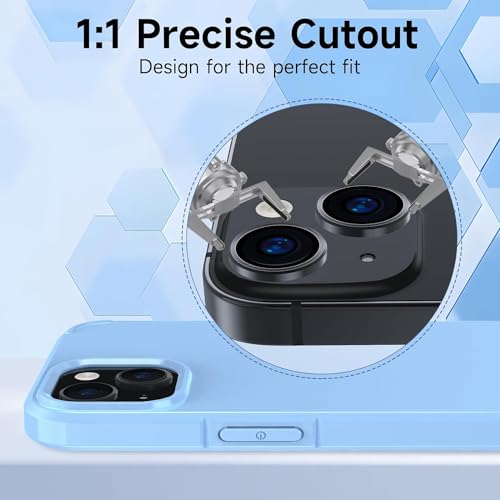 CELLMASTER iPhone 15 Camera Lens Protector Compatible for 15/15 Plus iPhone Accessories Black - Image 4