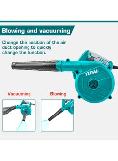 TOTAL 600W  High-Efficiency Aspirator Blower 220V  with Dust Collection Bag TOTAL TB2066  - Image 4