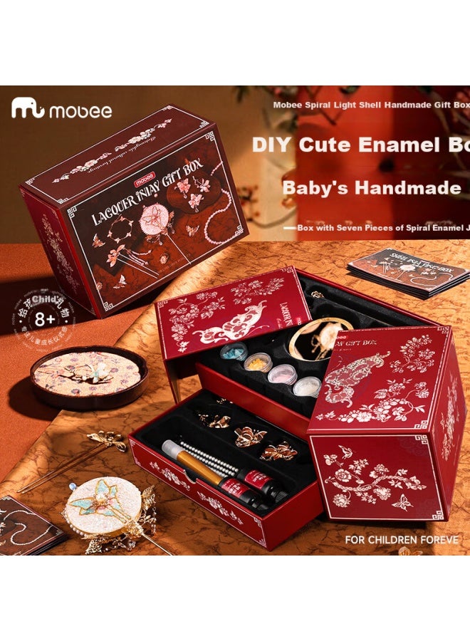 Mobee Toy Girl Birthday Gift Set For 7-14 Years Old, Including 6 Children'S Bead Bracelets, 8 Handmade Bracelets, 10 High-End Accessories, And 12 Practical Birthday Gifts - Image 3