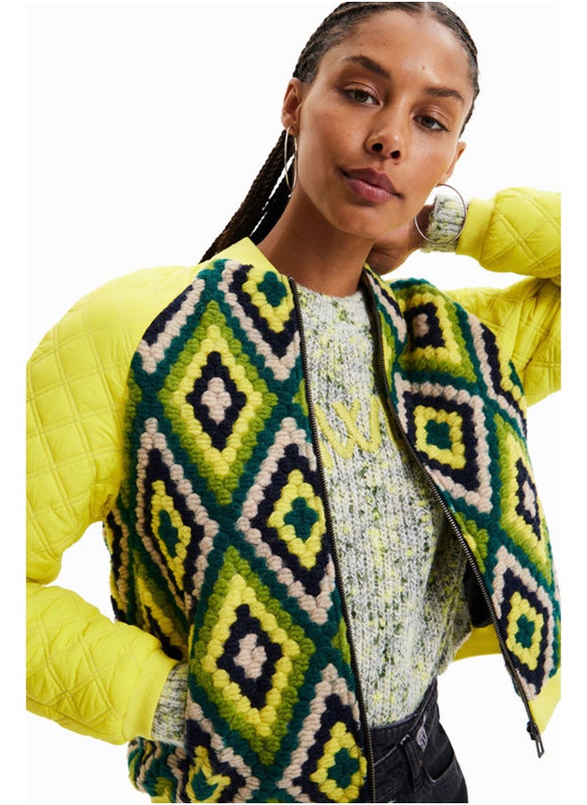 DESIGUAL - Padded wool jacket - Image 1