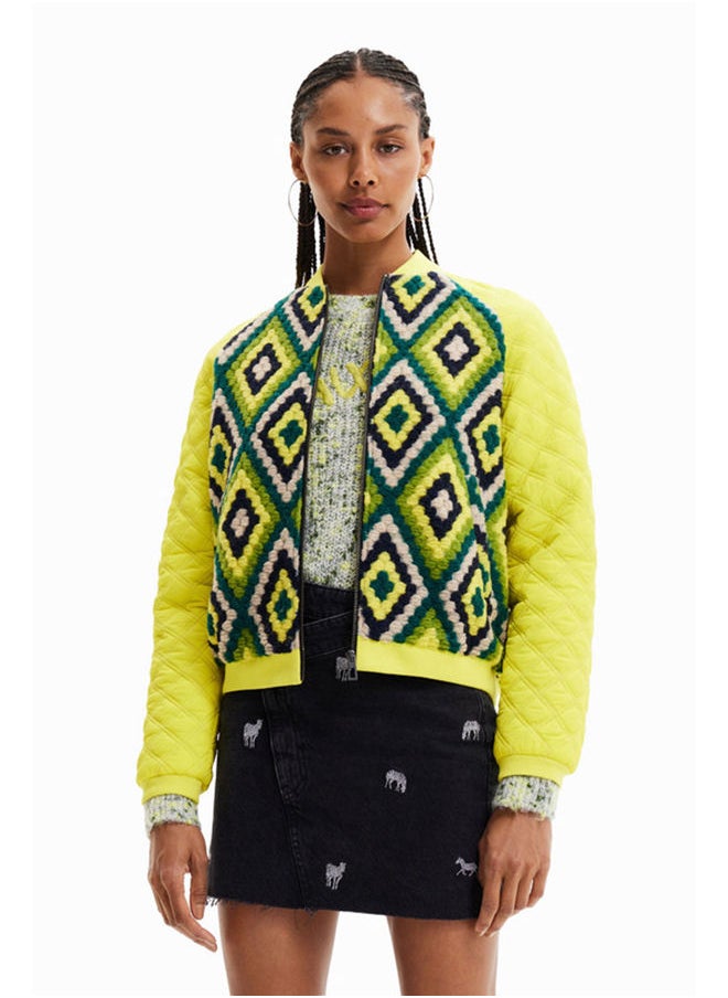 DESIGUAL - Padded wool jacket - Image 1