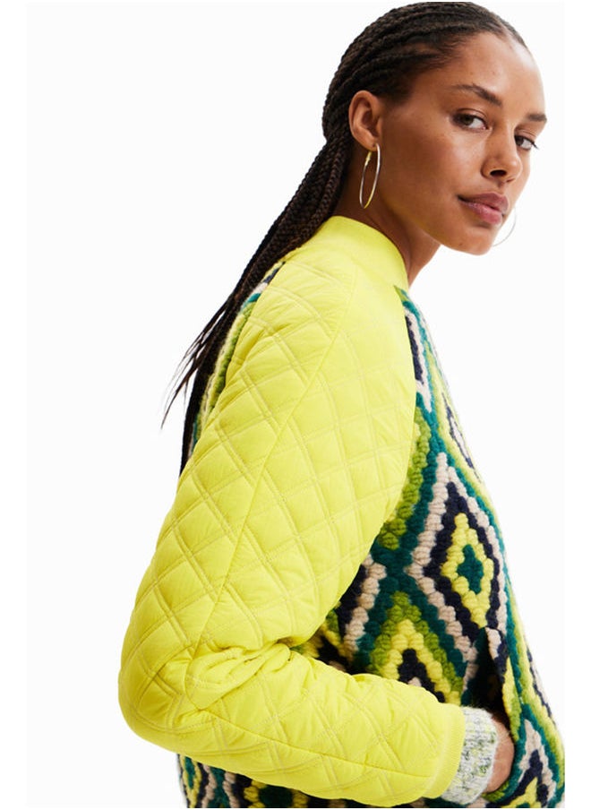 DESIGUAL - Padded wool jacket - Image 1