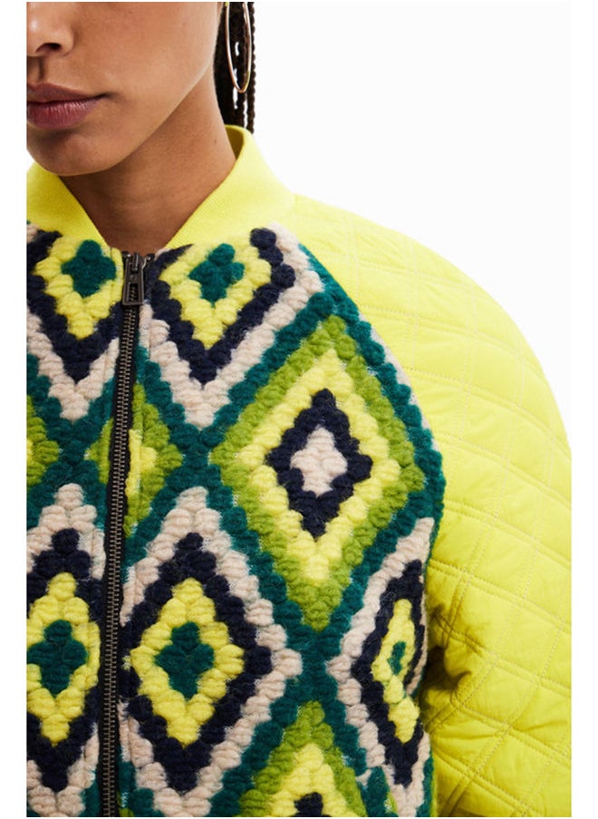 DESIGUAL - Padded wool jacket - Image 1
