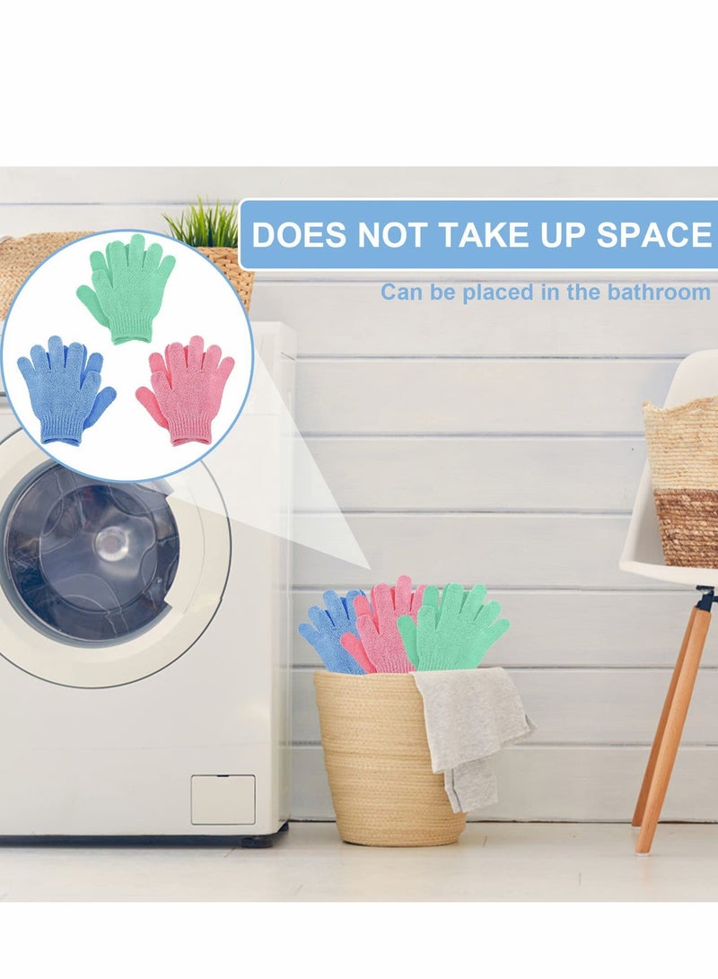 Loquat Exfoliating Gloves - Premium Scrub Wash Mitt for Shower,Spa,Massage and Body Scrubs - Spa Exfoliation Accessories For Men and Women - Image 5