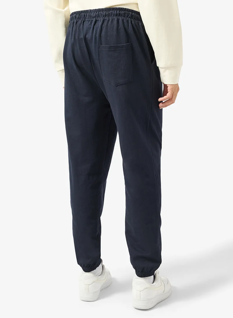 Seventy Five Text Print Oversized Joggers