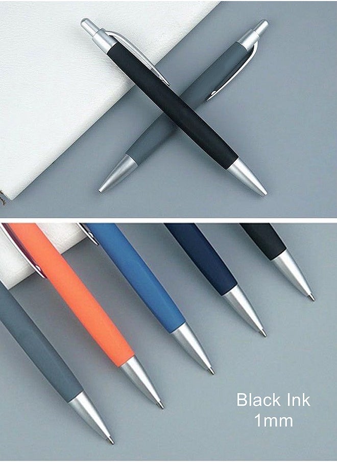 WooFree 5 Pcs Black Ink Ballpoint Pen 1mm  - Image 2