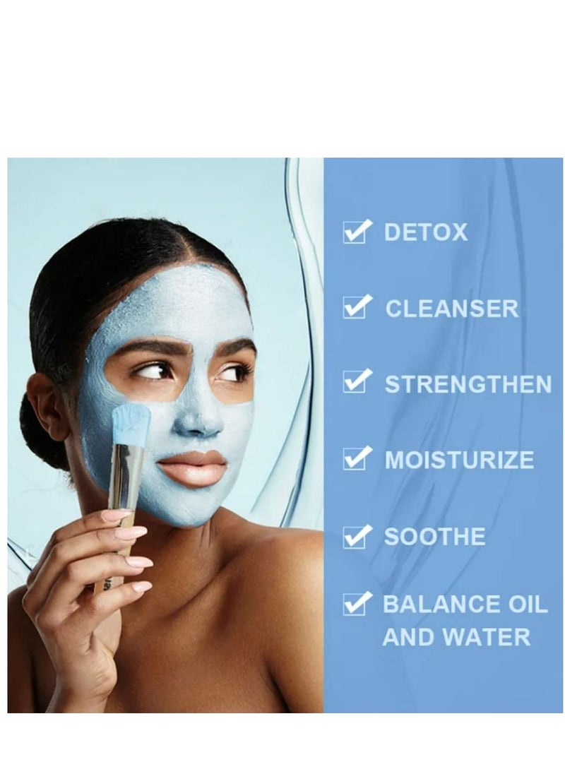 Aichun beauty Collagen & Hyaluronic Acid Blue Clay Mask 150g  - Image 4