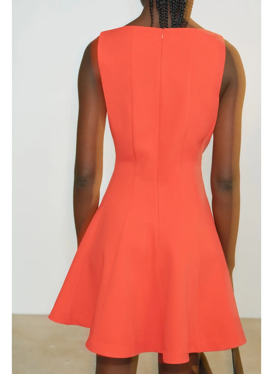 H&M Flared-Skirt Dress