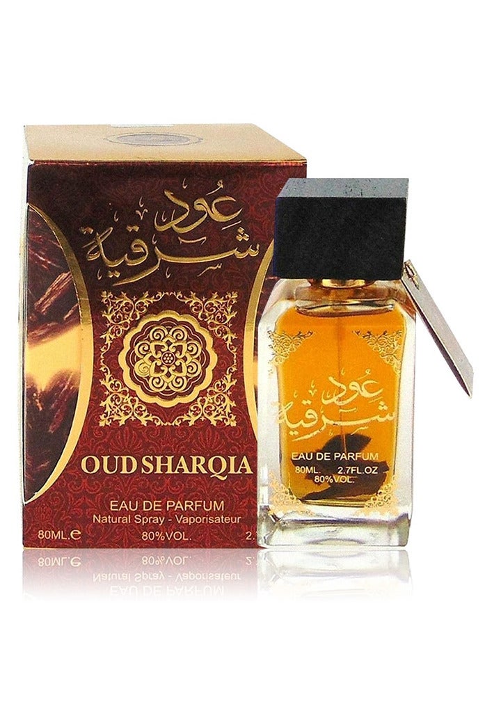 ارض الزعفران عود شرقية للجنسين - او دي بارفان، 80 مل - Image 1