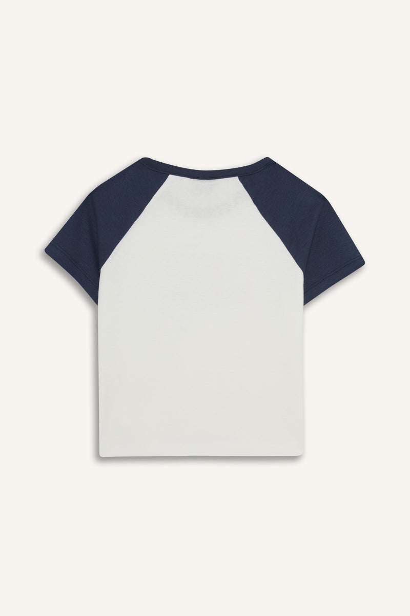 DeFacto Girl Slim Fit NBA Licensed Short Sleeve T Shirt  - Image 3