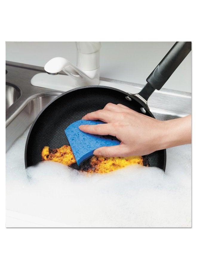 3M Scotch-Brite No-Scratch Multi-Purpose Scrub Sponge, 3 Count - Image 2