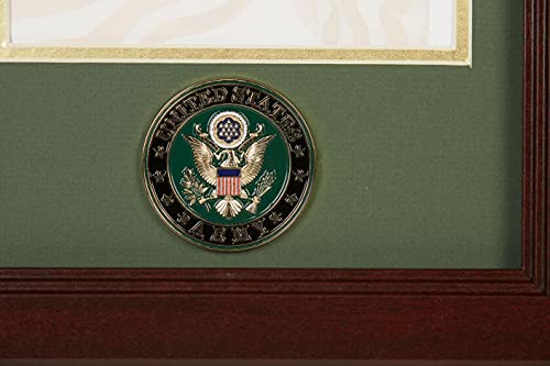 Allied Flag Allied Frame US Army Medallion Landscape Picture Frame - 4 x 6 Picture Opening - Image 2