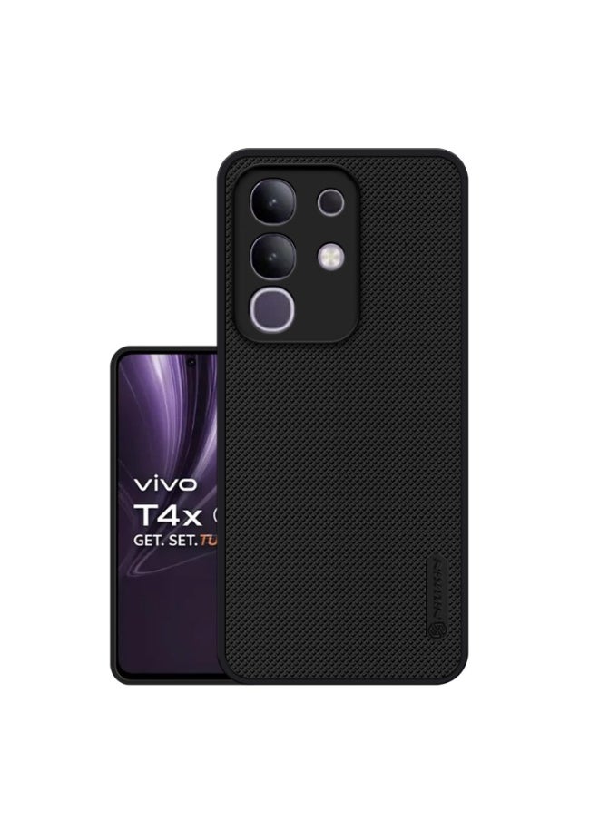VIDO Super Frosted Raised Camera Protect Soft Back Case Cover for Vivo T4x 5G / iQOO Z10x 5G