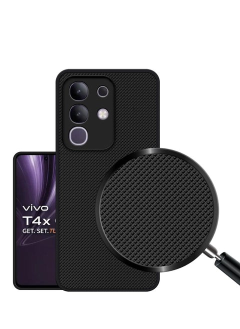 VIDO Super Frosted Raised Camera Protect Soft Back Case Cover for Vivo T4x 5G / iQOO Z10x 5G