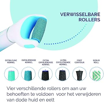 Scholl Velvet Smooth Dry Skin Roller Box of 2 Rolls - Image 4