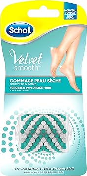 Scholl Velvet Smooth Dry Skin Roller Box of 2 Rolls - Image 1