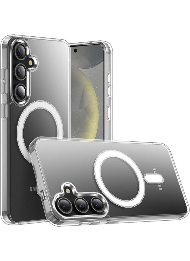 Protect PROTECT Premium Magnetic Phone Case for Samsung S25 Plus | Clear, Anti-Scratch, Full Protection, Wireless Charging Compatible, High Quality – Model: MSAMS25P  - Image 2