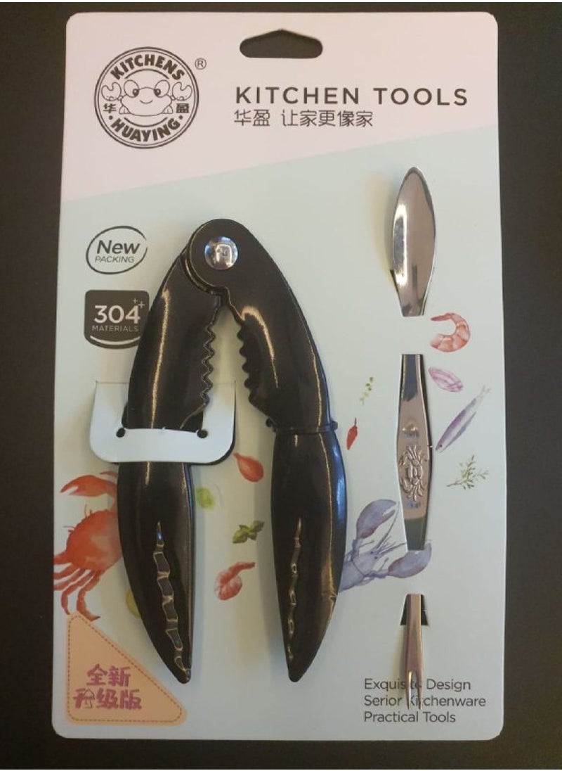 Generic Seafood Cracker And Fork Pick Set  - Image 3