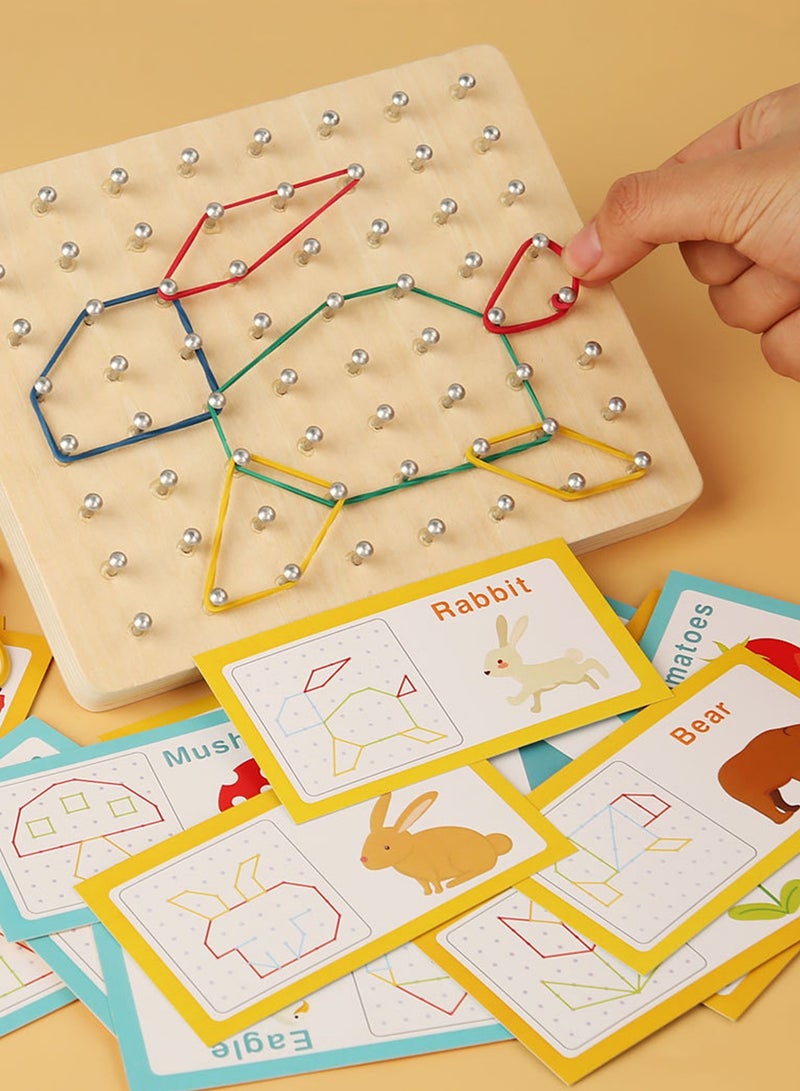 Wooden Children's Creative Jigsaw Puzzle Educational Toy - Image 3