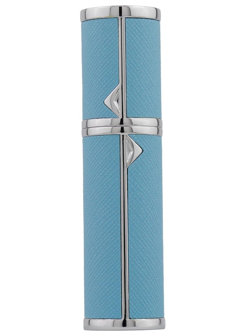 Perfume Atomizer Bottle Portable Mini Refillable Atomizer Travel Size Spray Bottles Accessories 5ml/0.2oz F906-1 (Blue)  - Image 1