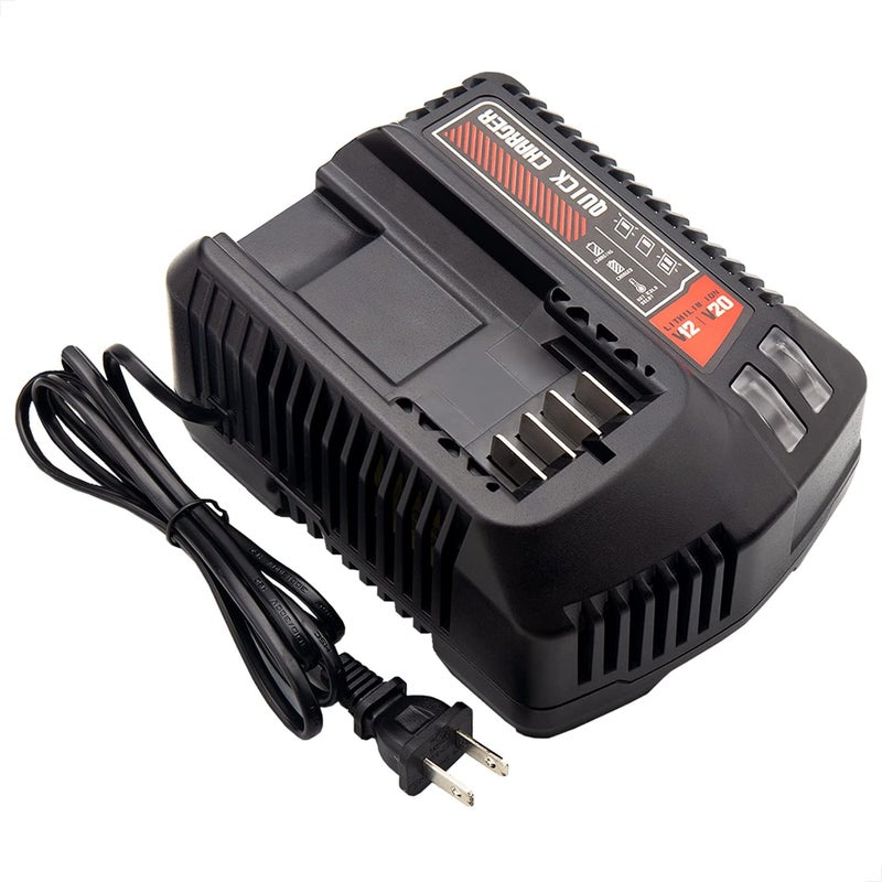 Tueddur 20V Max Battery Charger Replacement for Craftsman CMCB104,Compatible with Lithium Batteries CMCB101 CMCB204 CMCB202 CMCB201 CMCB209 CMCB205 CMCB102 CMCB100 (CMCB104) - Image 1