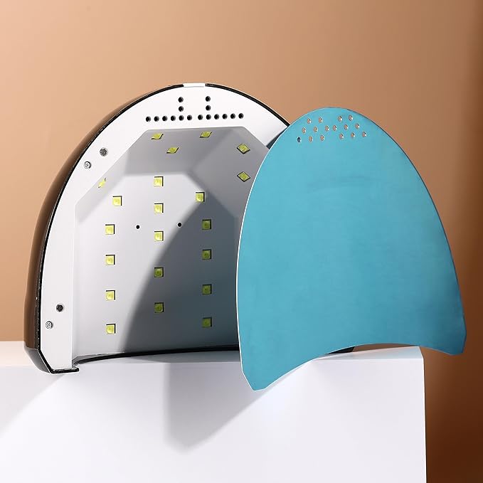 Bluesky Professional LED and UV Light Nail Lamp for Gel Polish Curing 24W Professional Nail Dryer with 2 Timers Auto Sensor UK Plug Black - Image 4