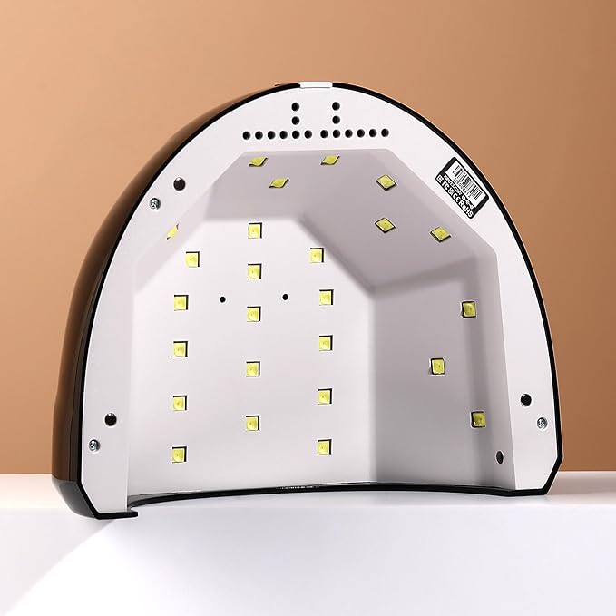 Bluesky Professional LED and UV Light Nail Lamp for Gel Polish Curing 24W Professional Nail Dryer with 2 Timers Auto Sensor UK Plug Black - Image 5