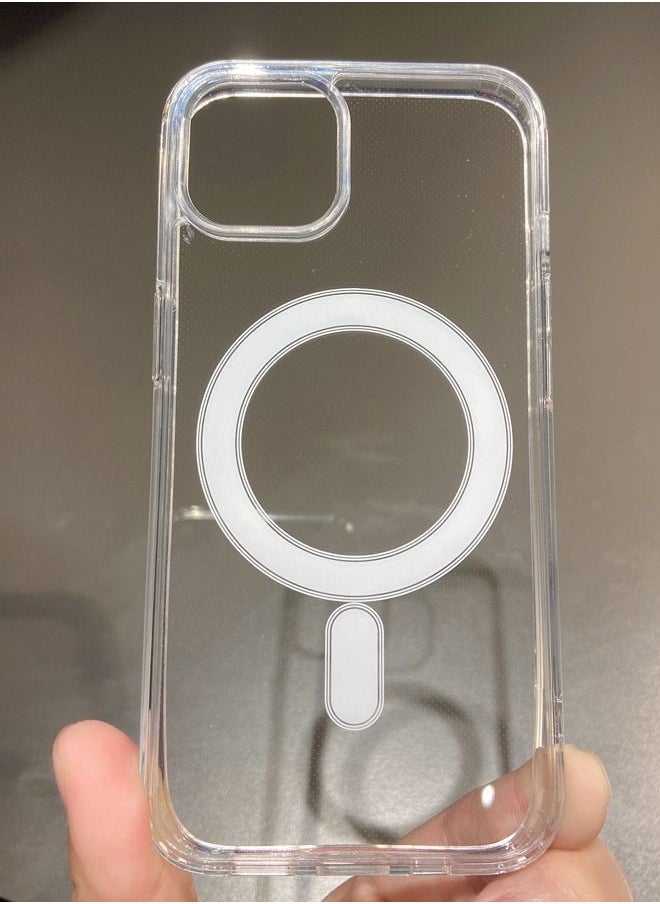Loquat - MagSafe Apple Wireless Charging Transparent Magnetic Phone Case Shockproof Protective Case - Image 1