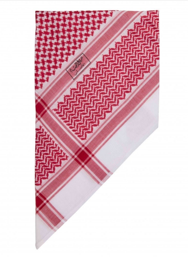 Albassam Al-Bassam Black Seal Shemagh - 100% Cotton Traditional Keffiyeh - Image 3