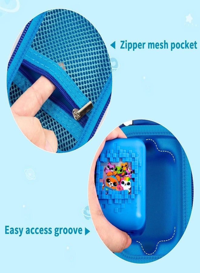 GWCASE Case for Bitzee Magicals Digital Pet, Hard Carrying Holder for Bitzee Interactive Digital Pet React to Touch, Protective Container for AA Batteries and Other Accessories (Box Only) -Blue - Image 3